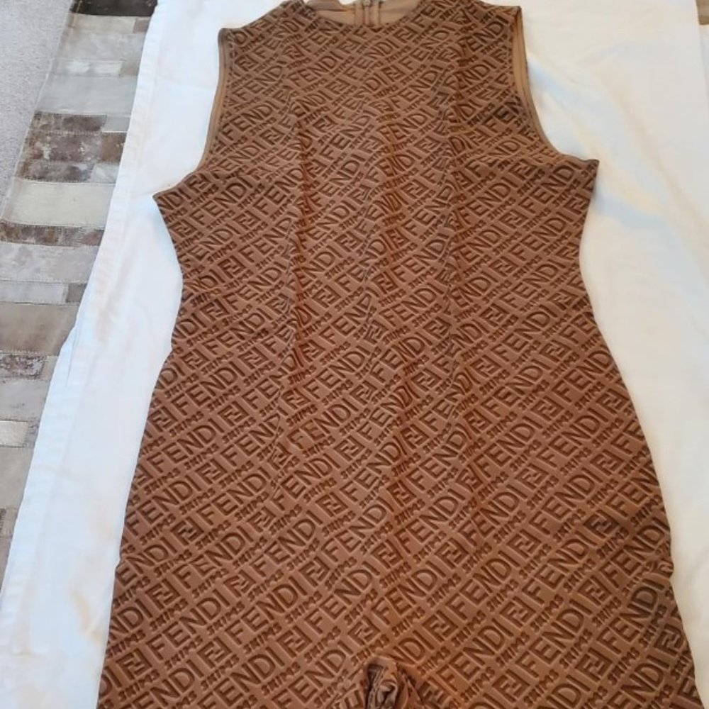 Plus Size Fendi/Skims Bodysuit